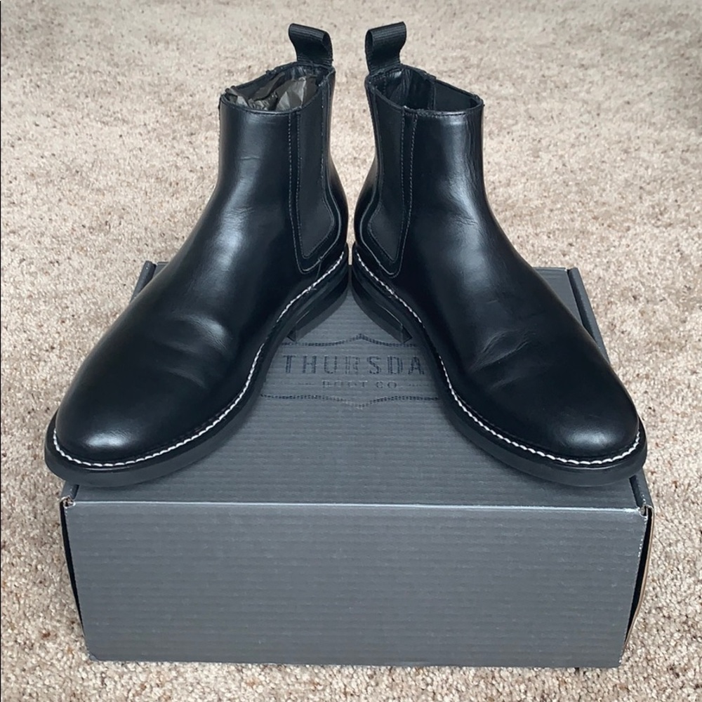 Thursday Boots Black Dukes
